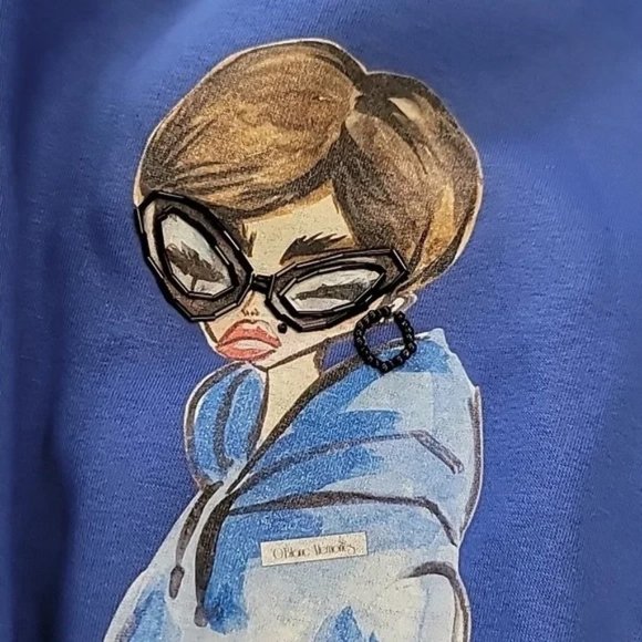 O'Blanc Memories Casual Royal Blue Dress - Picture 7 of 7